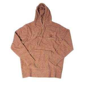 Jeffree Star Fashion Tan Teddy Pullover hoodie
